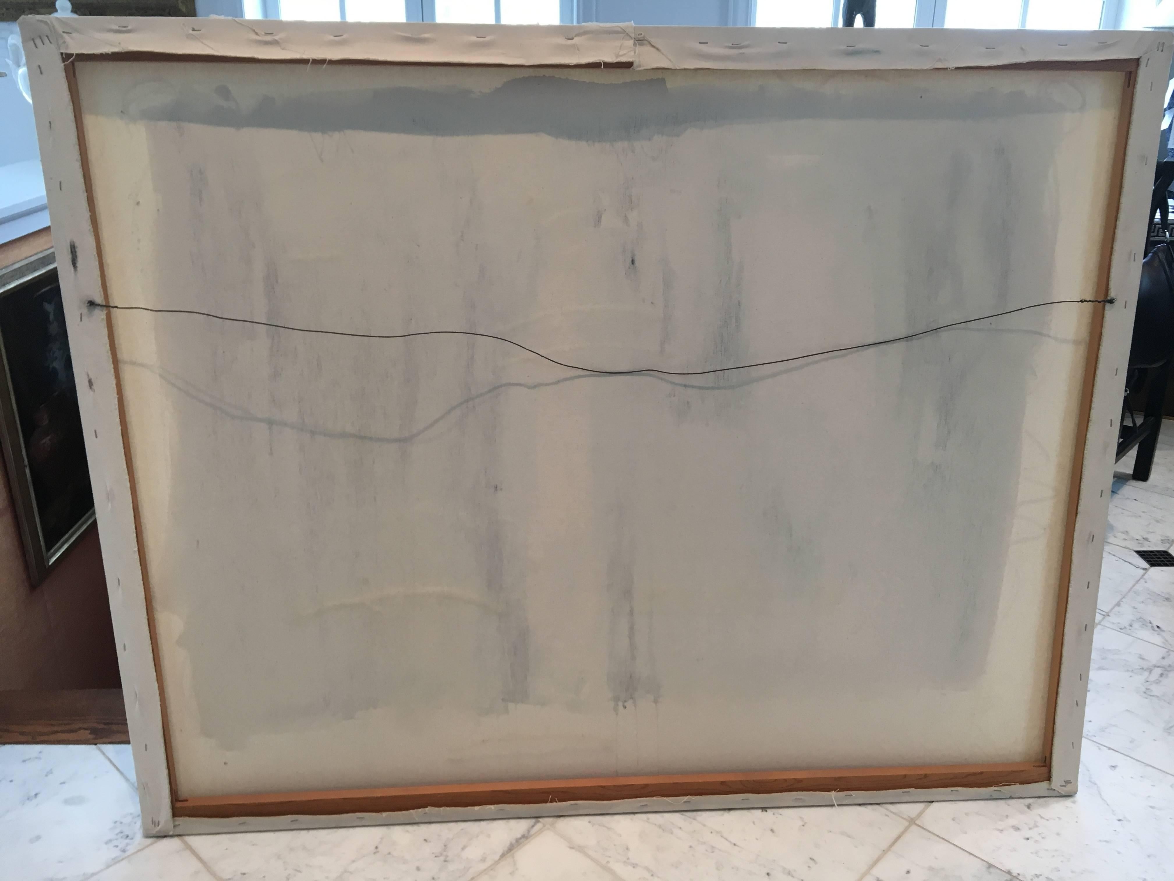 Large Bold Abstract Painting by Joseph Stabilito In Excellent Condition For Sale In Hopewell, NJ