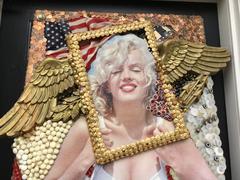Sensational Mixed Media Homage to Marilyn Monroe