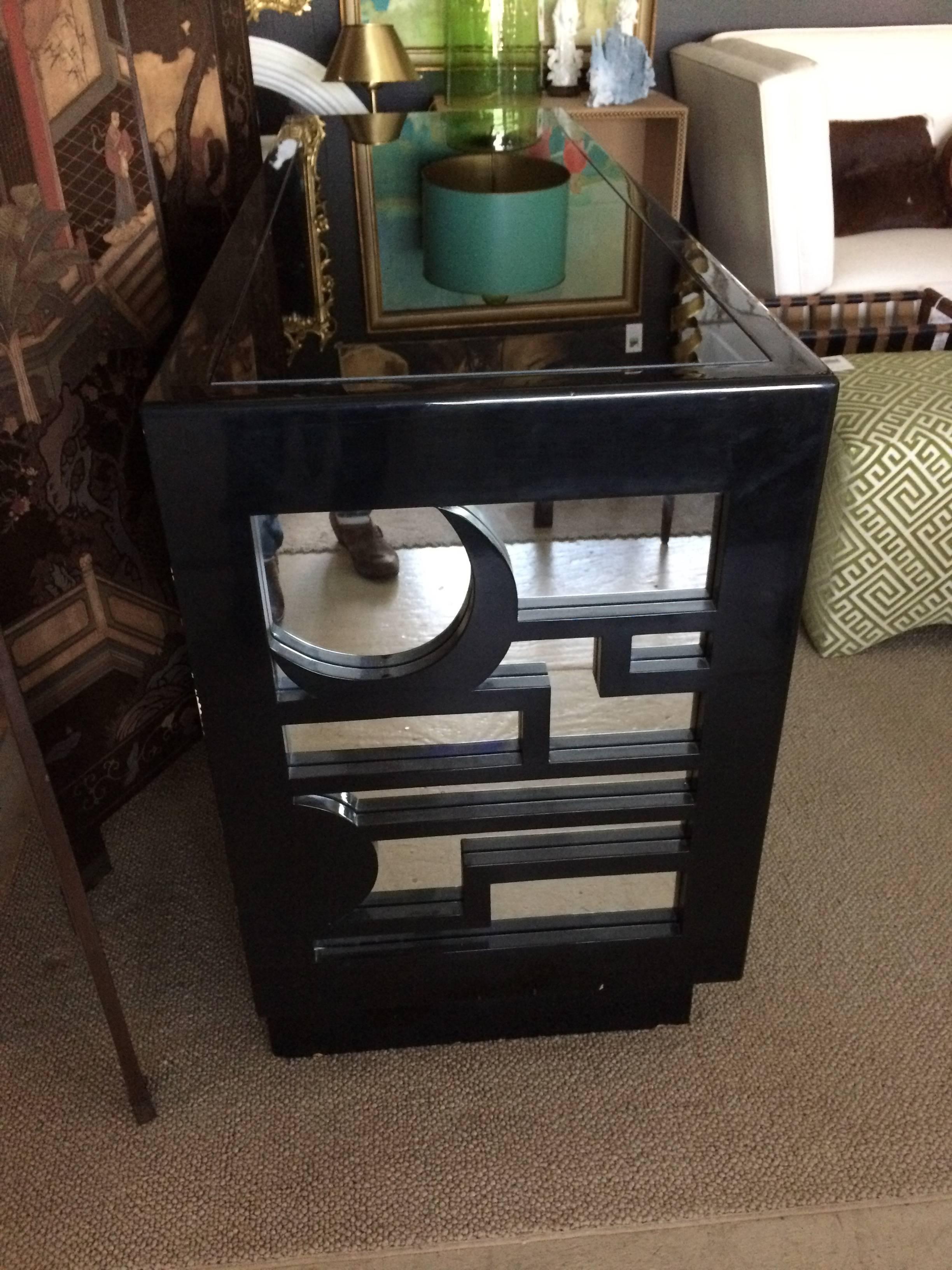mirrored sideboard very