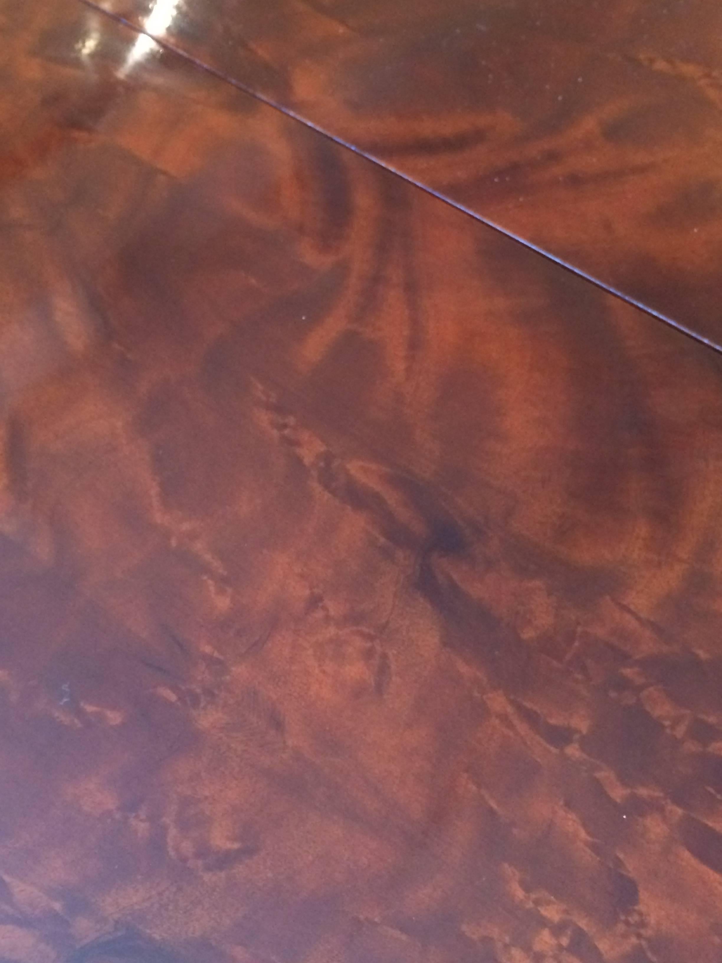 Very Impressive Large Rectangular Double Pedestal Mahogany Dining Table 1