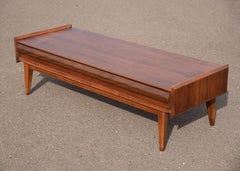 First Edition Lane Coffee Table Attributed to Andre Bus