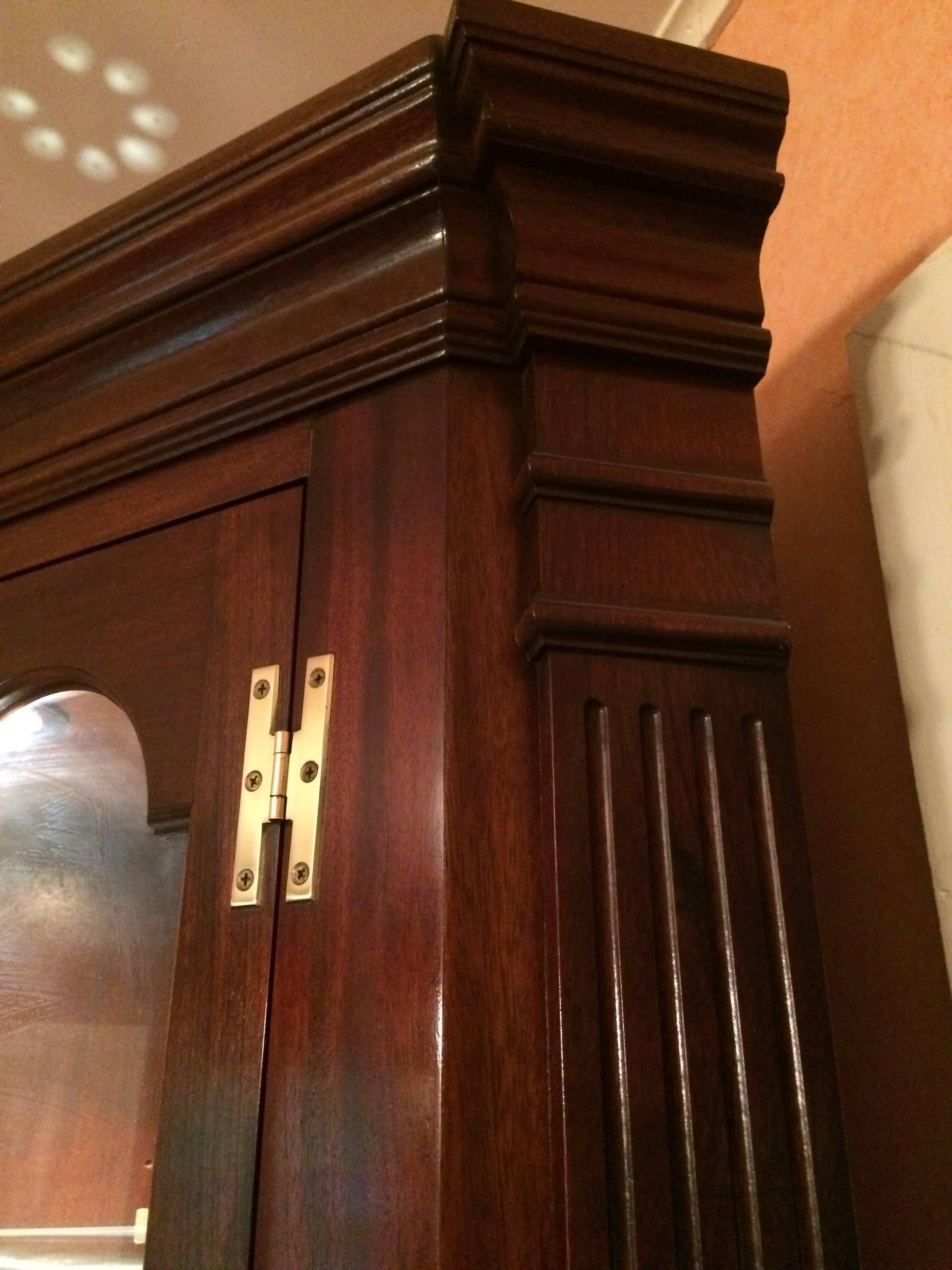 traditional corner cabinet