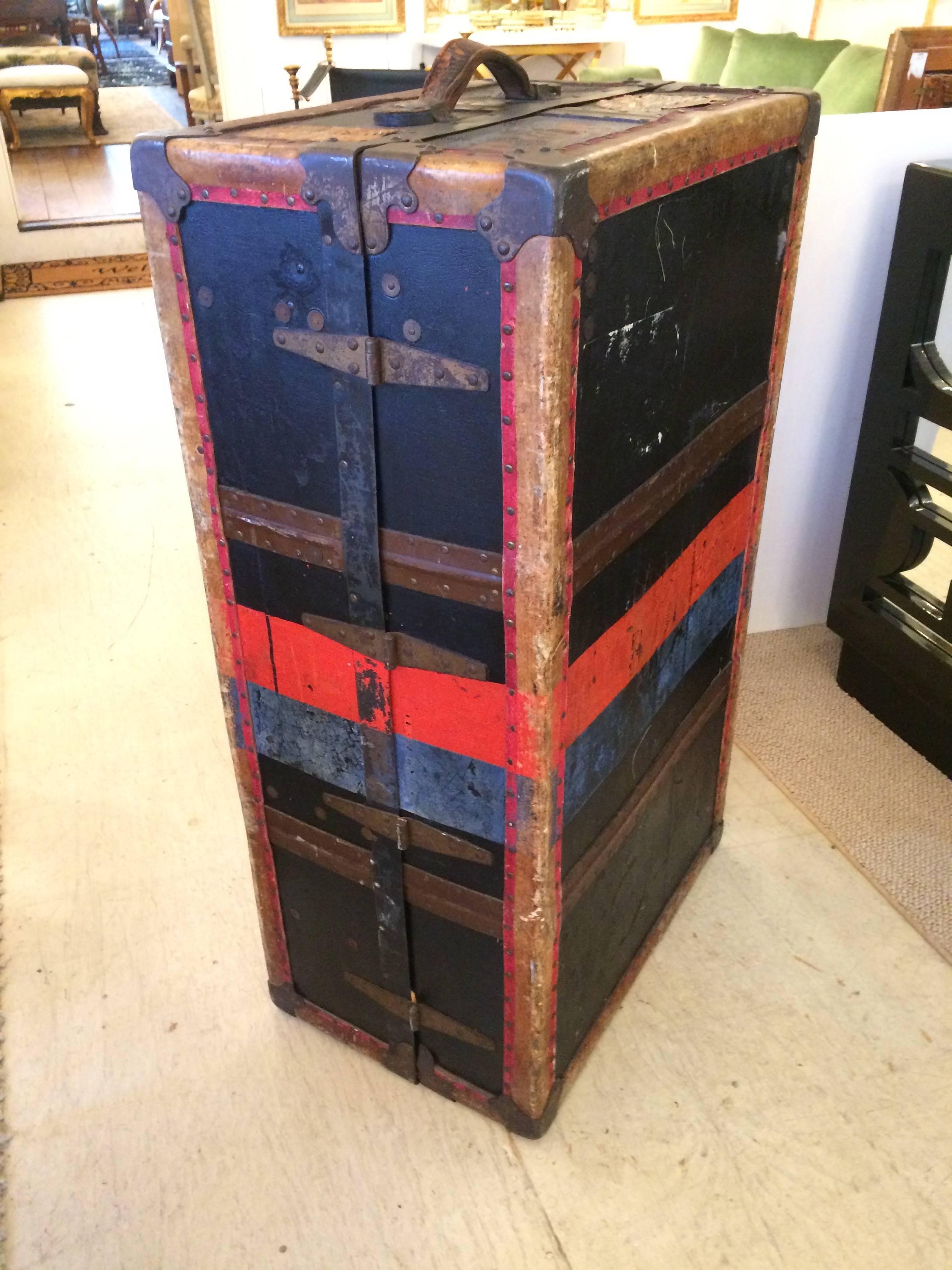 Incredible Crouch & Fitzgerald 19th Century, Trunk Coffee Table 1