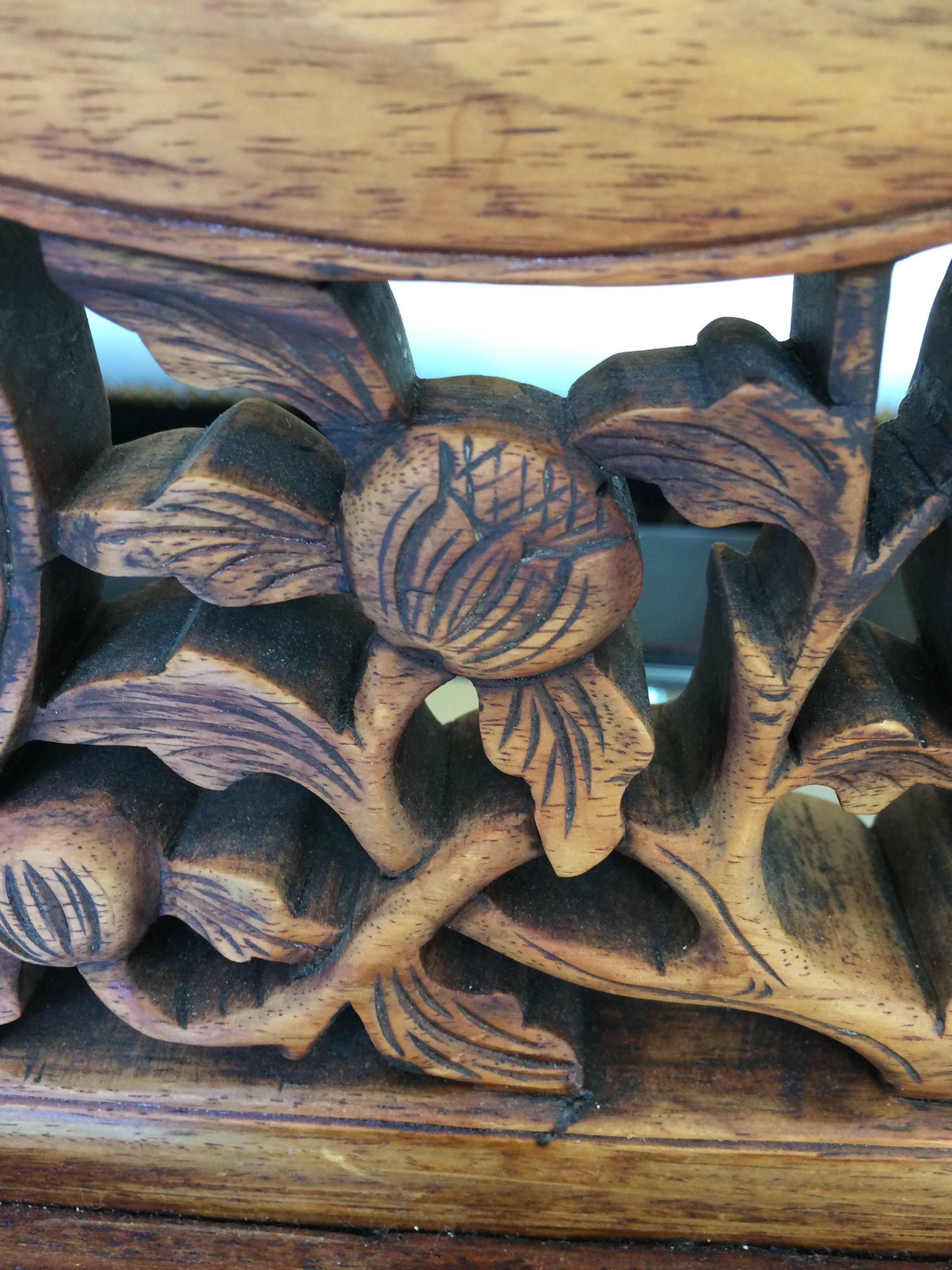 Sublime Pair of Asian Serpentine Discs on Custom Carved Wood Stands 1