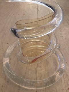 Stylish Dorothy Thorpe Lucite Spiral Umbrella Stand