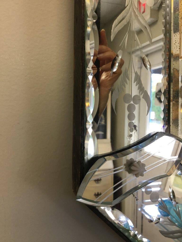Impressive Antique Mirror For Sale at 1stDibs
