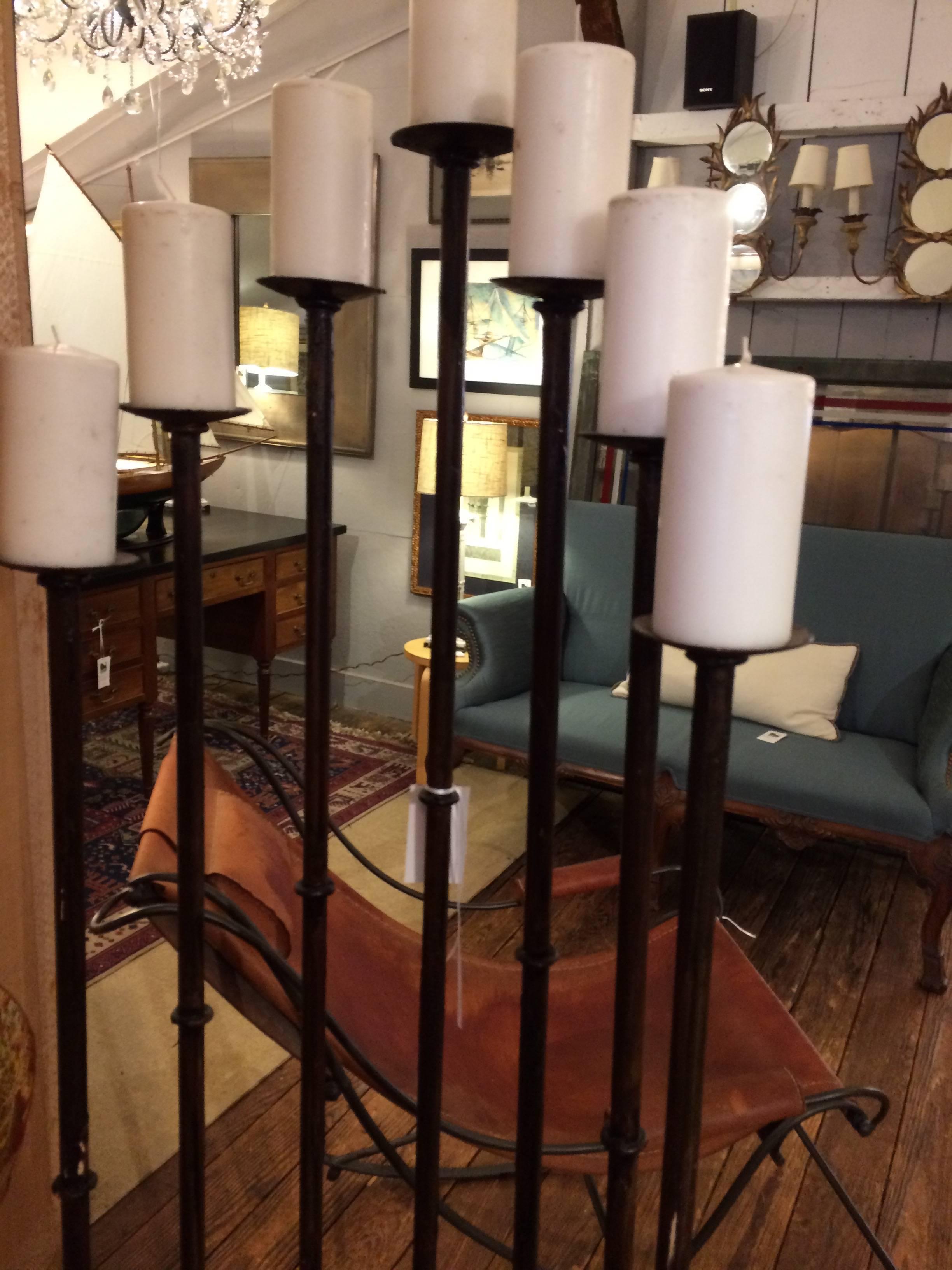 tall floor candelabra