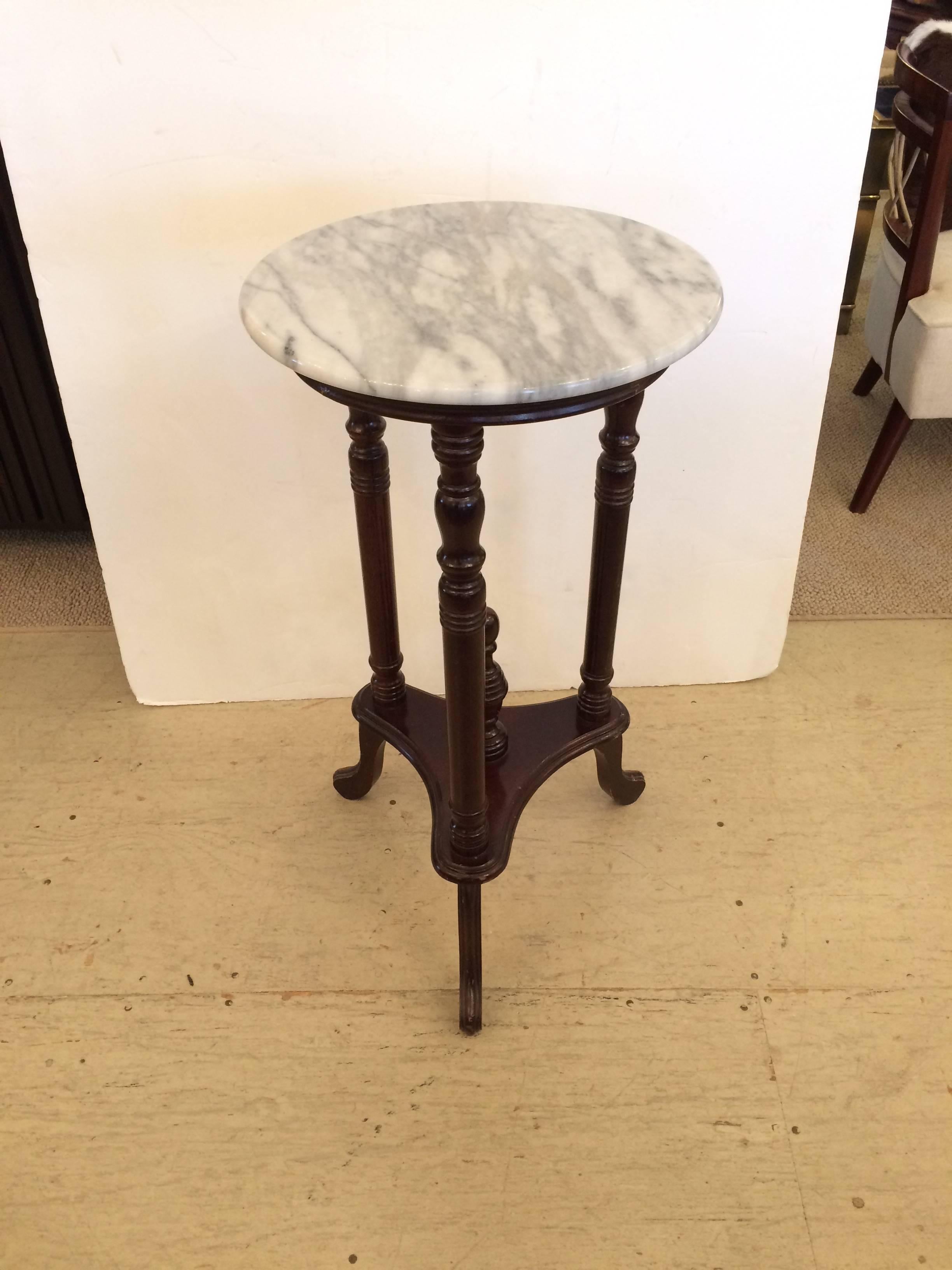 marble stand table