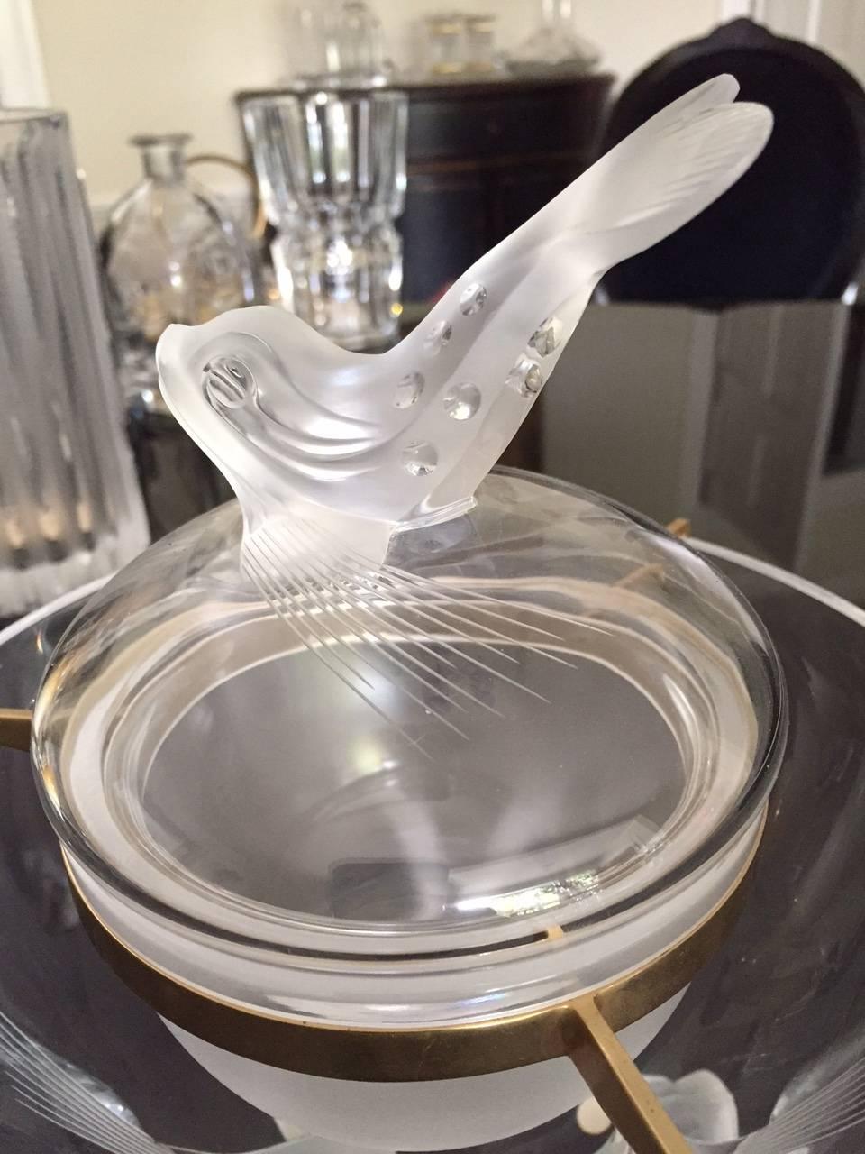 lalique caviar bowl