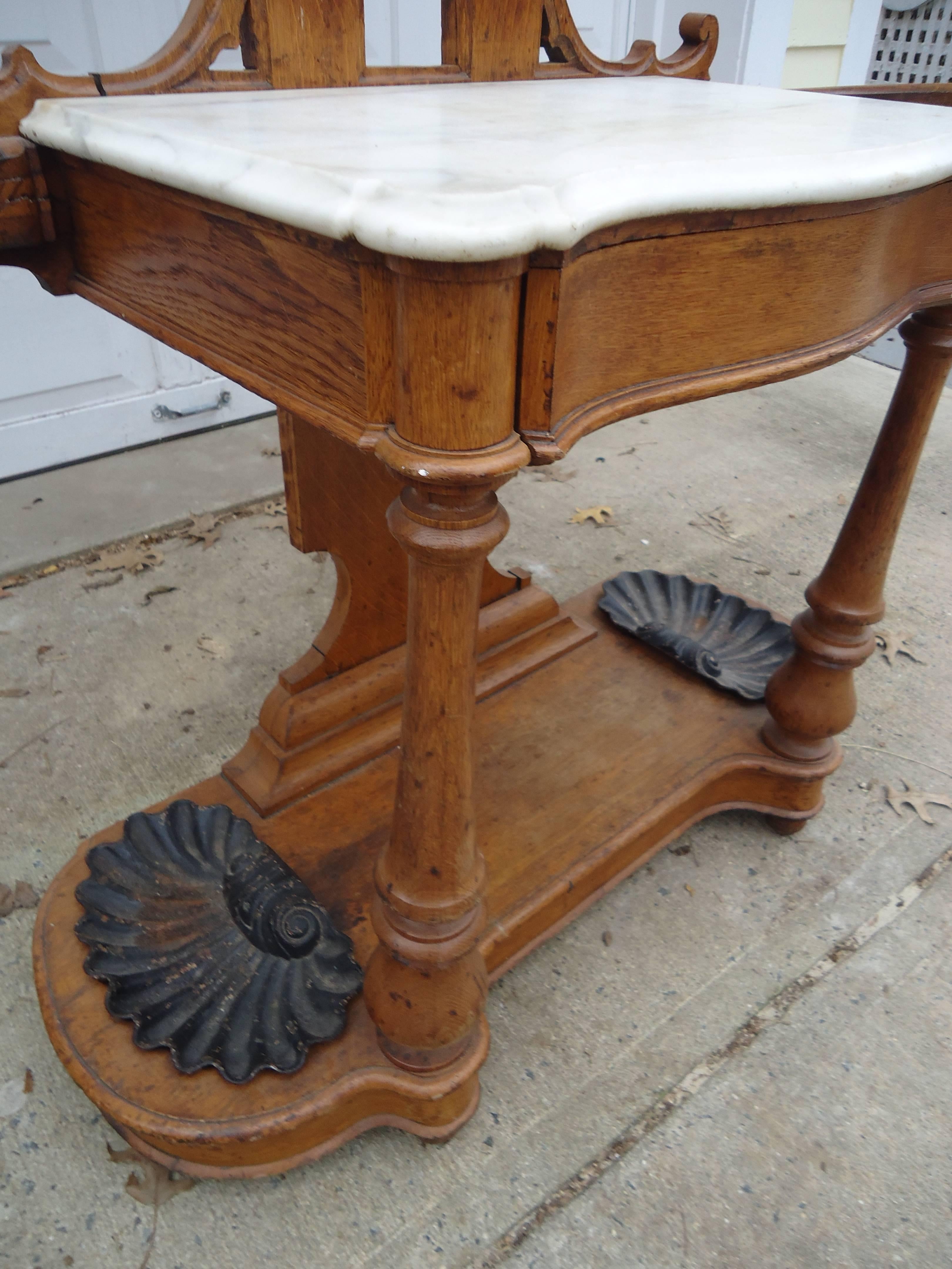 19th Century Tall Impressive Gothic Coat Hat Stand
