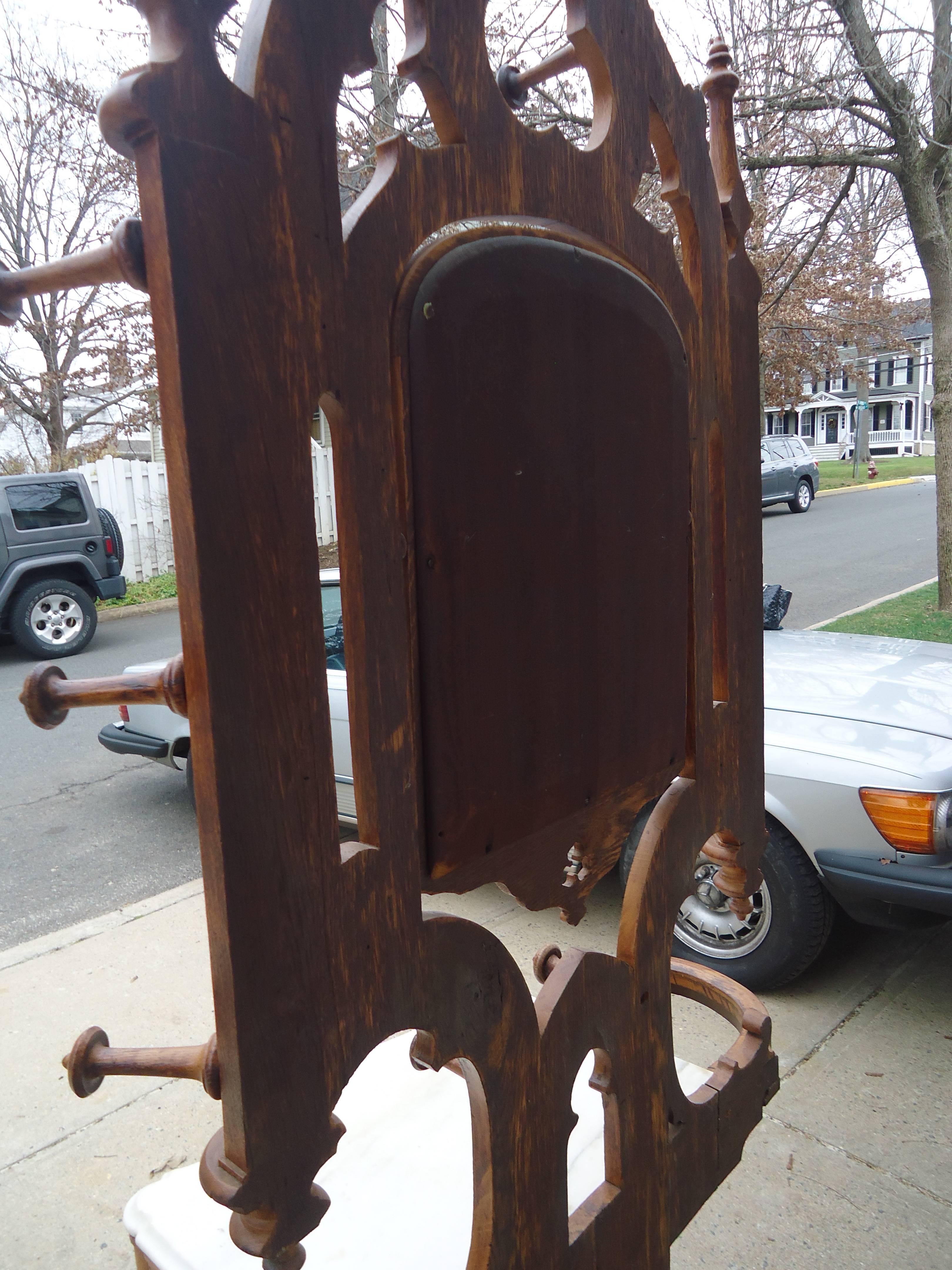 Tall Impressive Gothic Coat Hat Stand 2