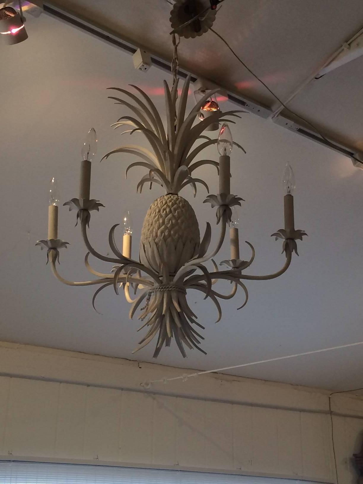 pineapple light fixture
