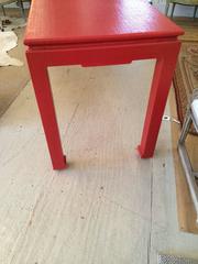 Super Sized and Smashing Karl Springer Style Hermes Orange Console