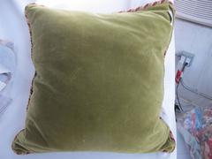 Early 20th Century Crewel Work Pillow by Mary Jane McCarty Design