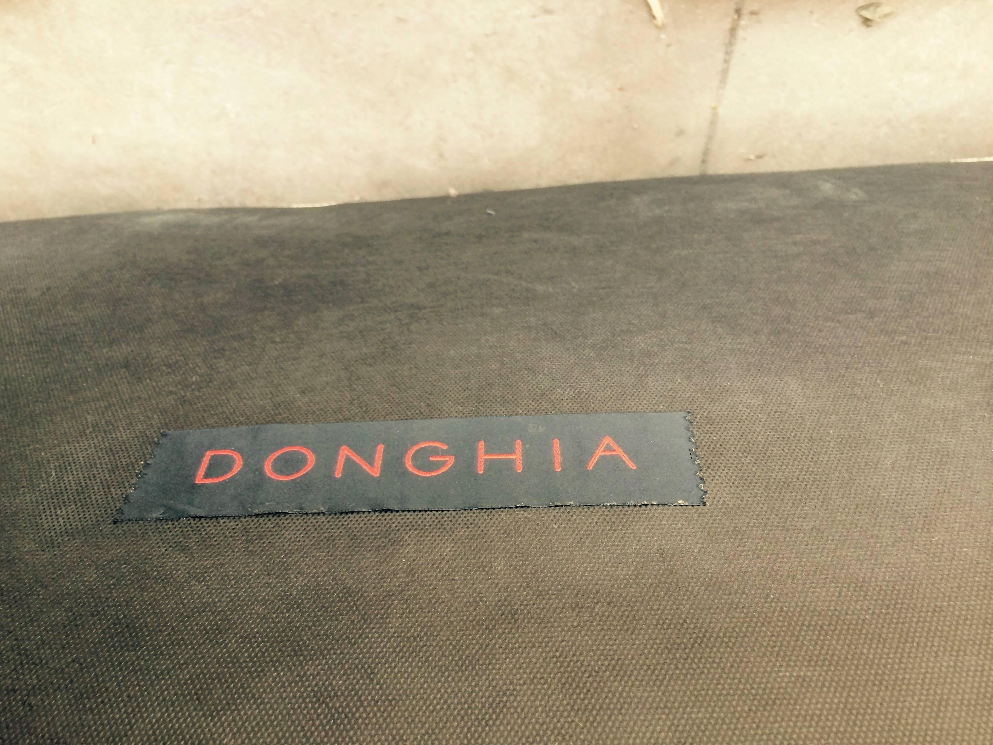 Sophisticated Angular Donghia Loveseat Sofa 4