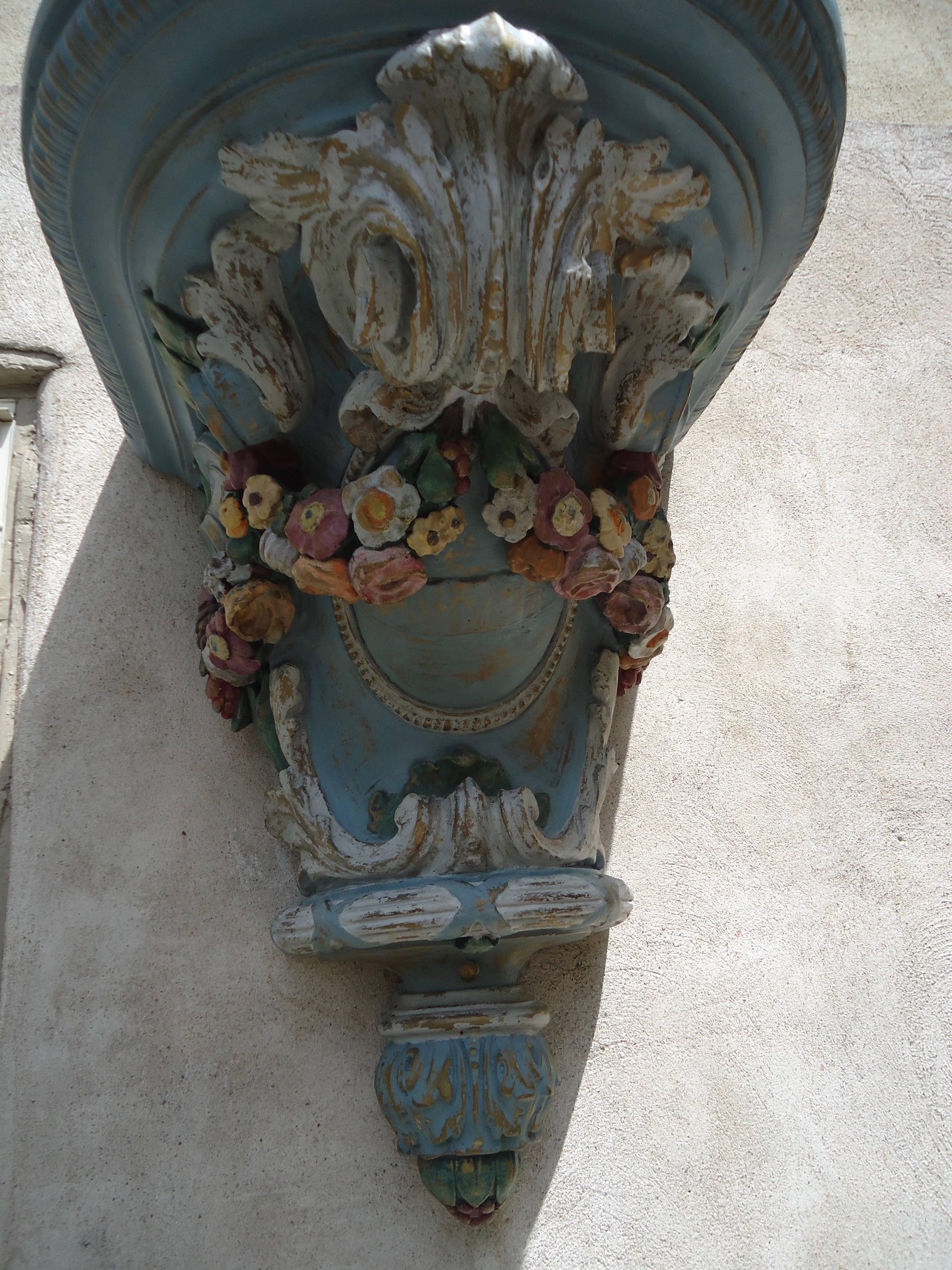 American Ornate Fiberglass Garden Swedish Corbel Bracket