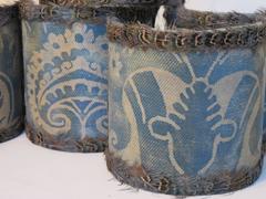 Vintage Fortuny Sconce Shades by Mary Jane McCarty Design
