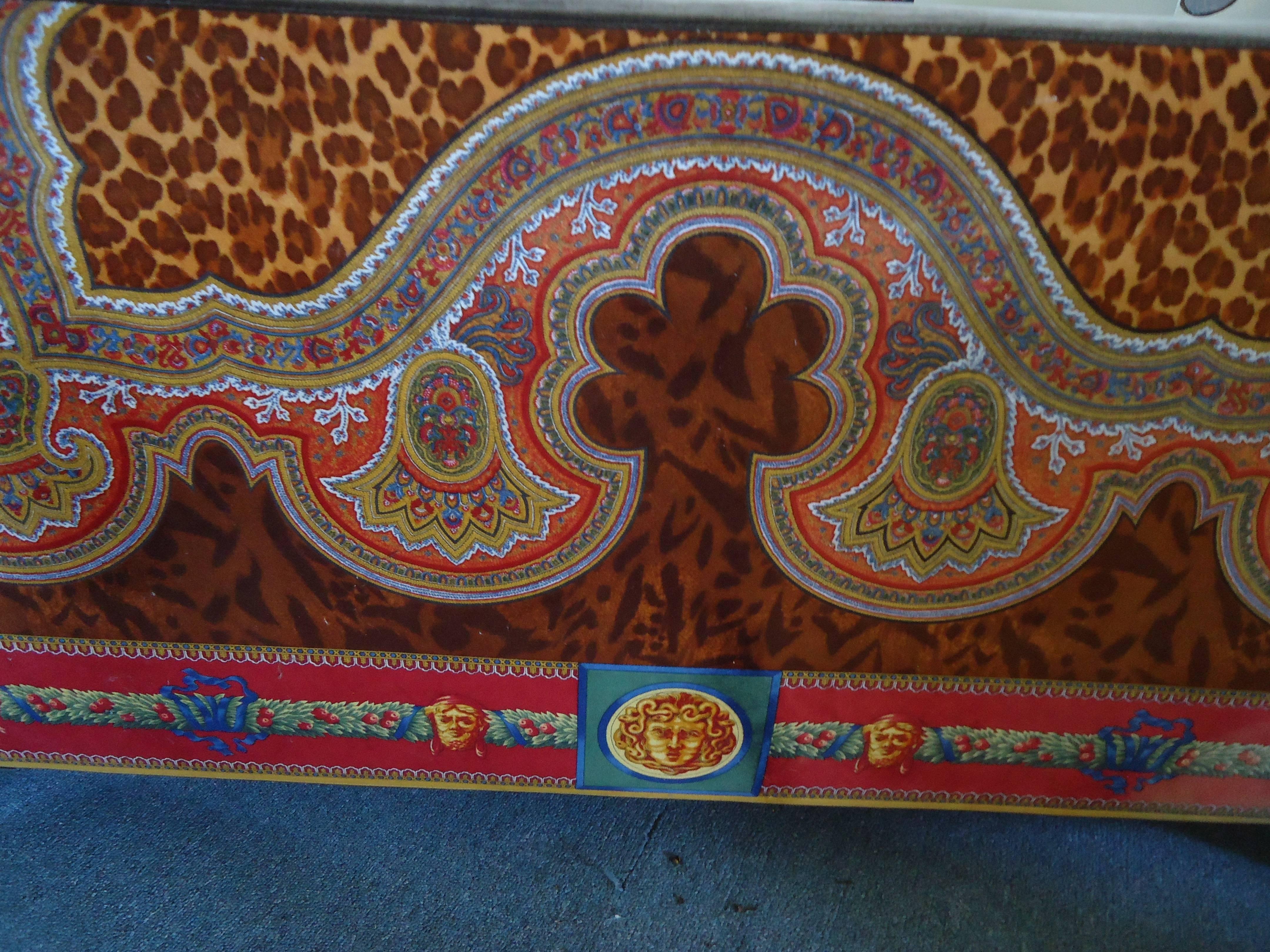Italian Movie Star Vintage Versace Daybed Couch