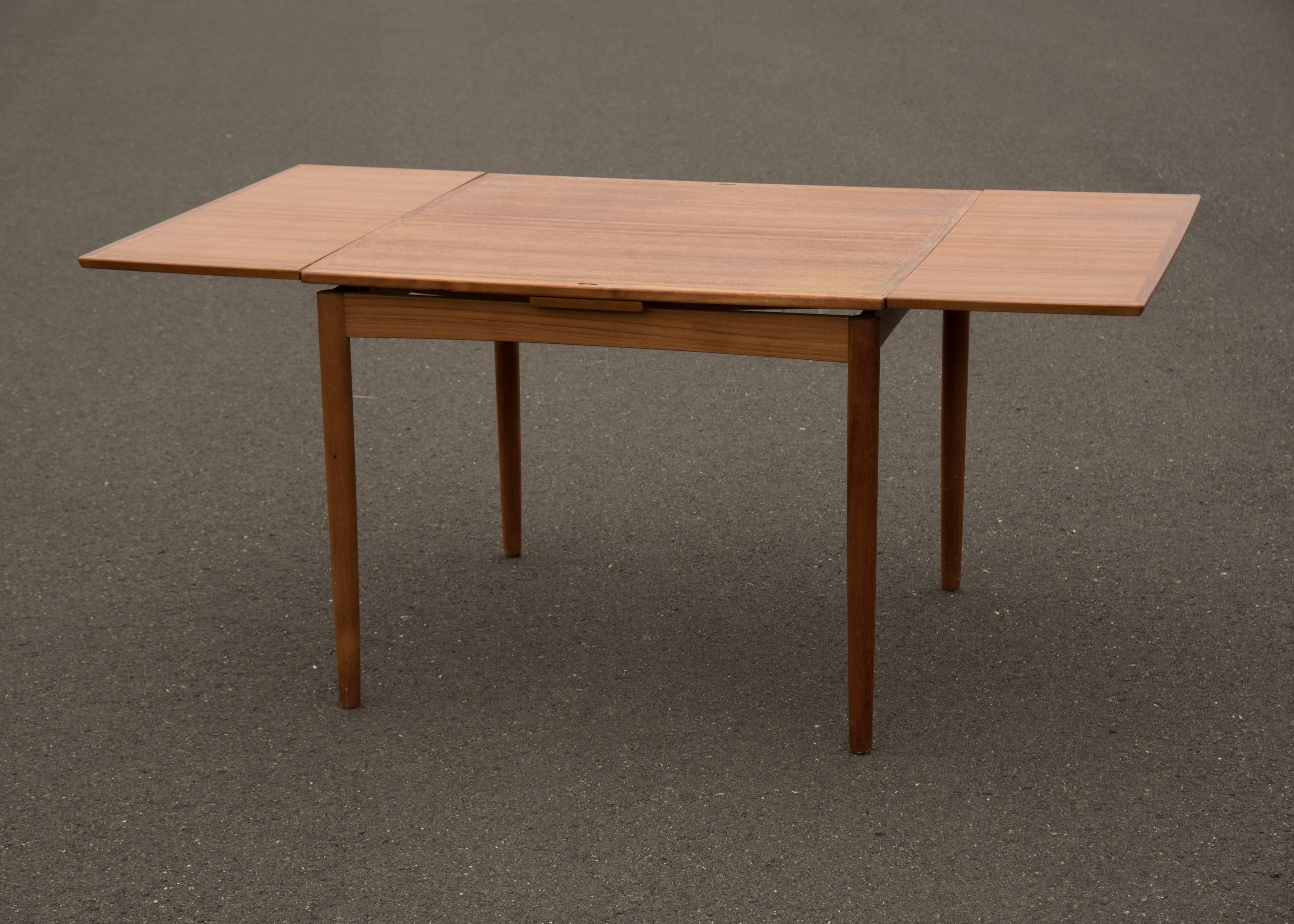 flip top square table
