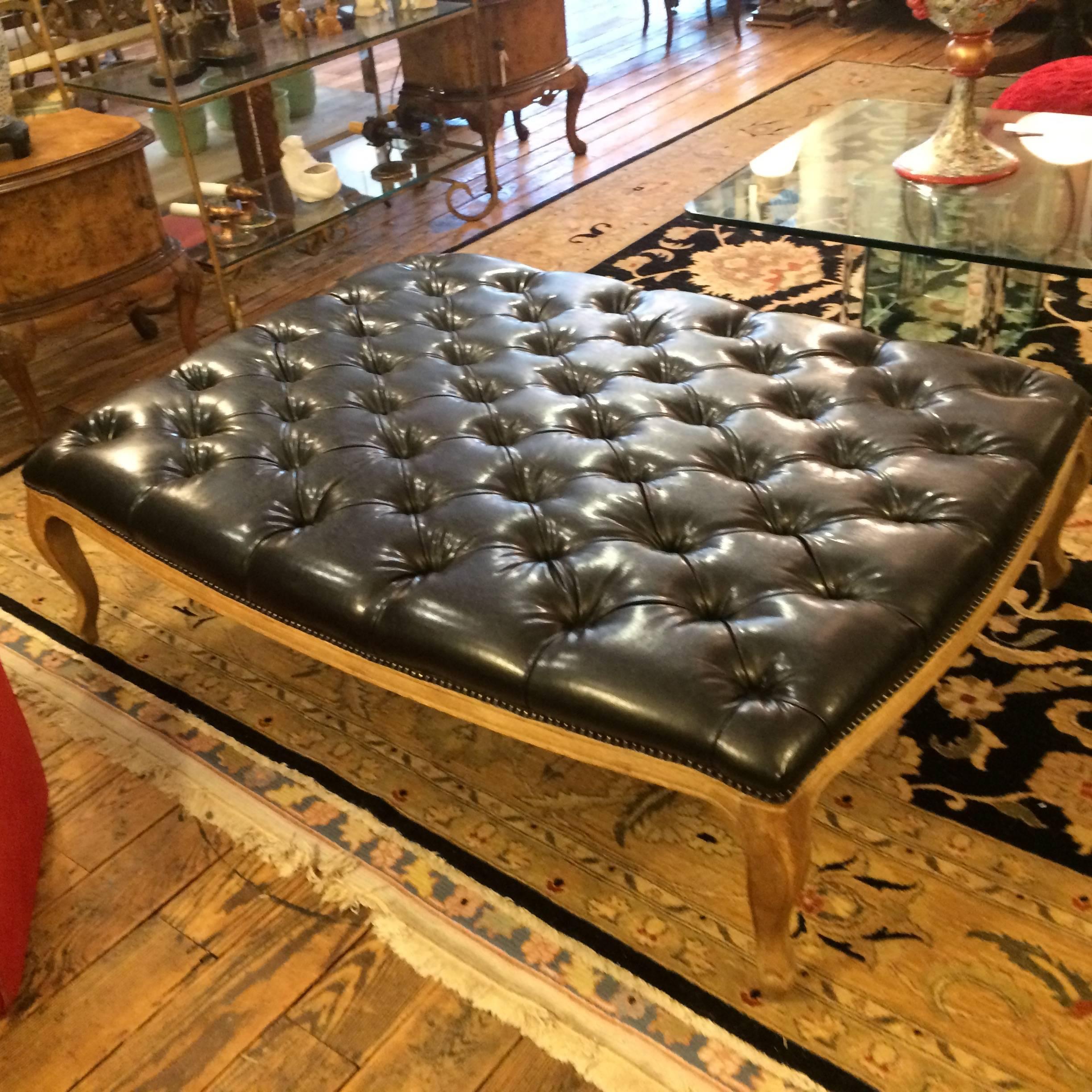 leather ottomans coffee tables