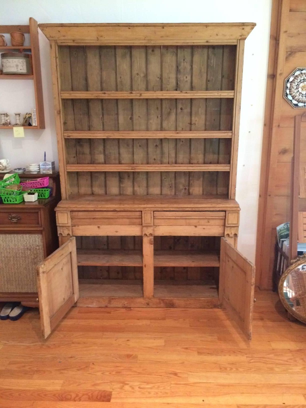 old pine cupboard