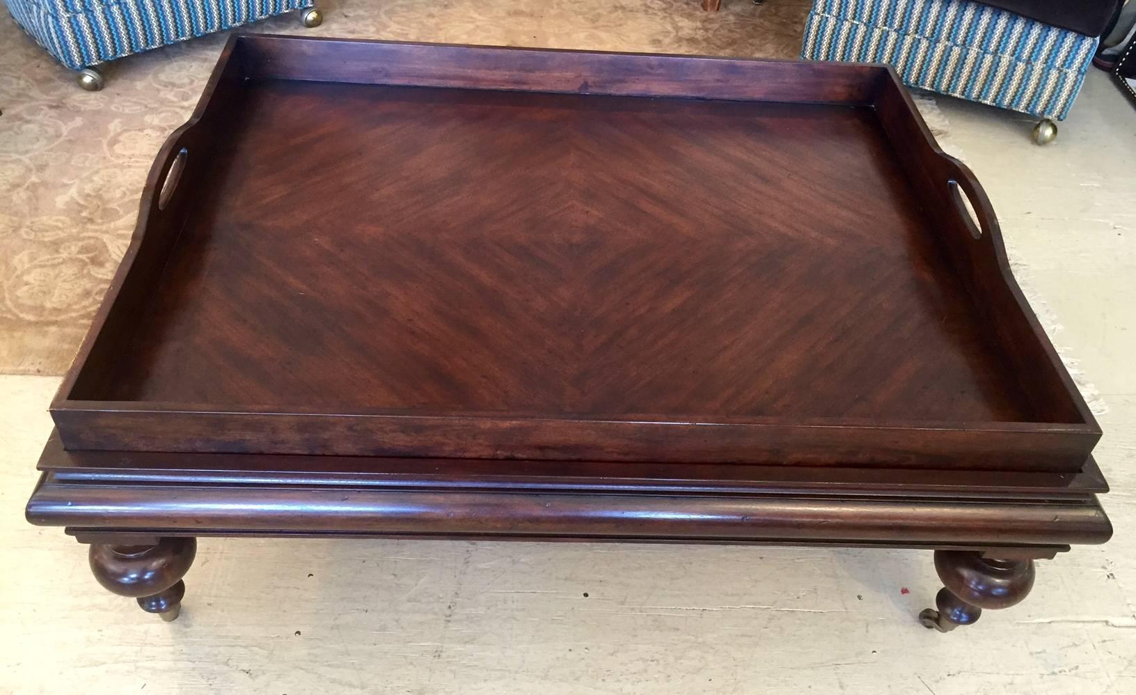 large butlers tray coffee table