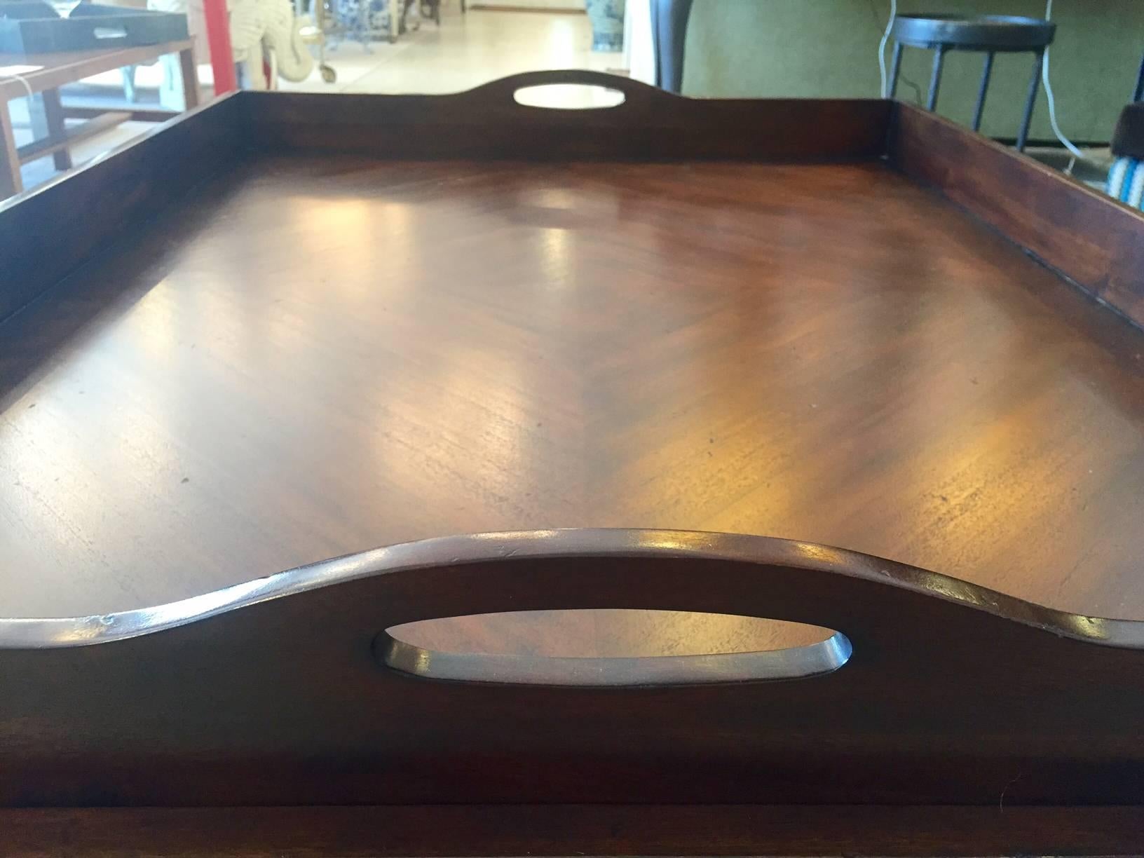 butler tray coffee table