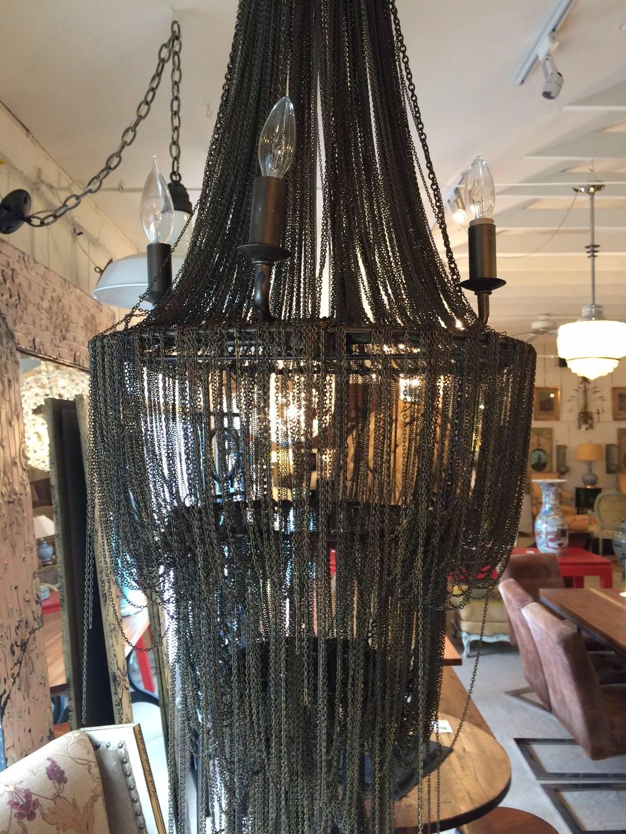 Indian Sexy Chain Chandelier by Arteriors