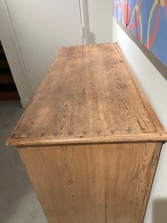 Charming 19th Century English Natural Pine Chest of Drawers
