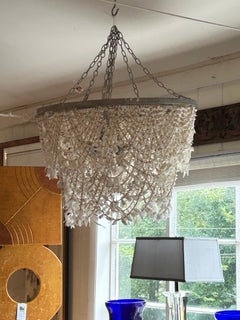 Made Goods Cascading Shell Chandelier
