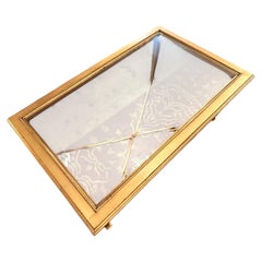 Hickory Chair French Hollywood Regency Gold Rectangular Bristol Coffee Table