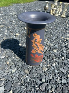 Earthy Rosenthal Pottery Vase with Beautiful Decoration