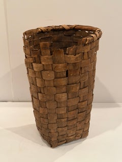 Monumental in Scale Woven Antique Basket