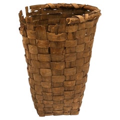 Monumental in Scale Woven Antique Basket