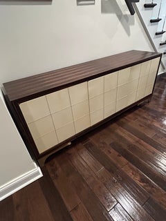 Newell Design Studio Gazelle Modern Macassar and Parchment Sideboard
