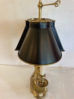 Lampe Buillotte classique Frederick Cooper en laiton massif et métal