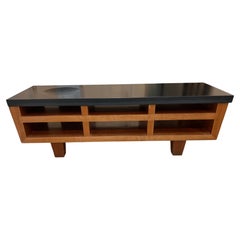 Hand Crafted Custom Wood & Stone Low Cocktail Table or Meditation Altar
