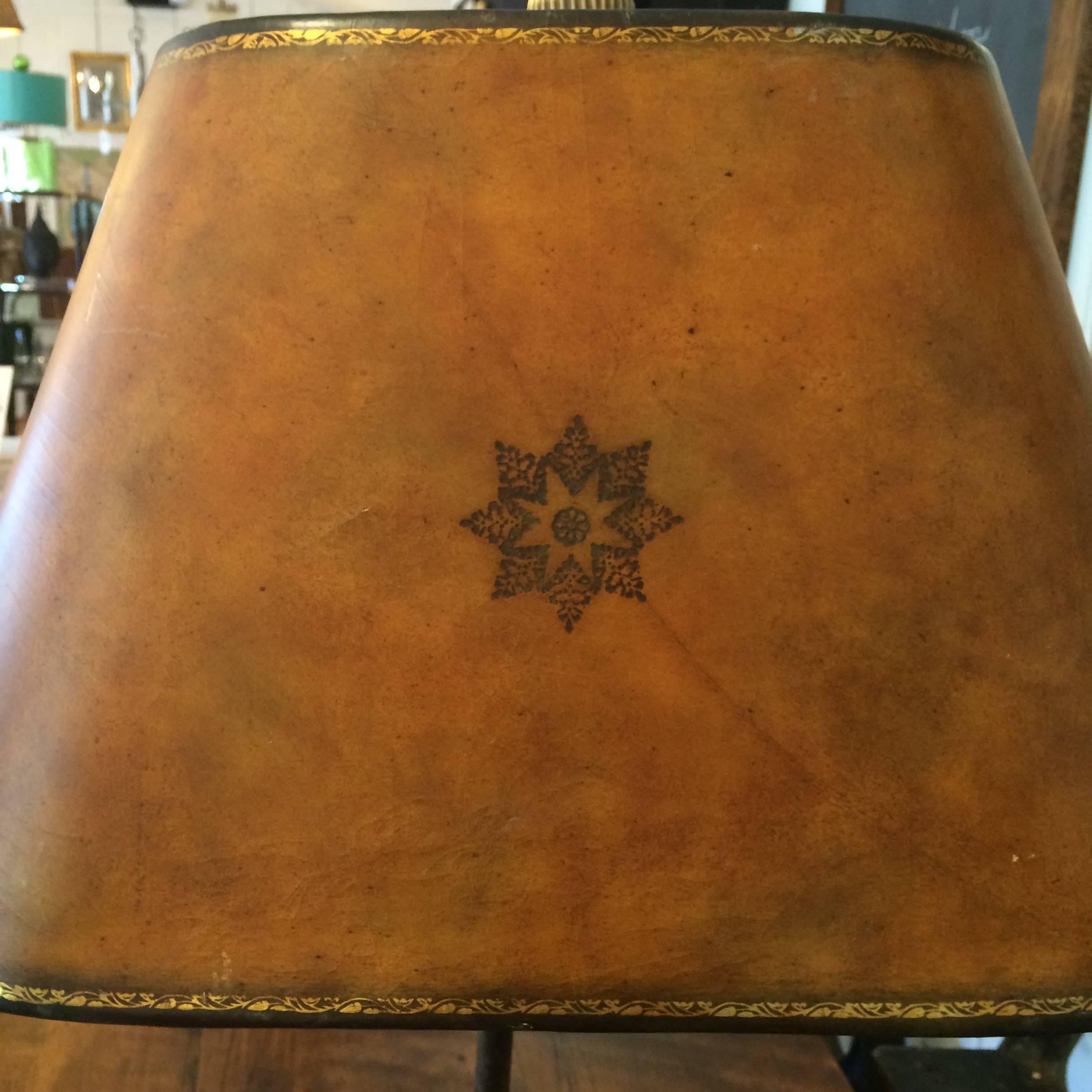 Magnificent Maitland Smith Bronze Adirondack Style Lamp In Excellent Condition In Hopewell, NJ