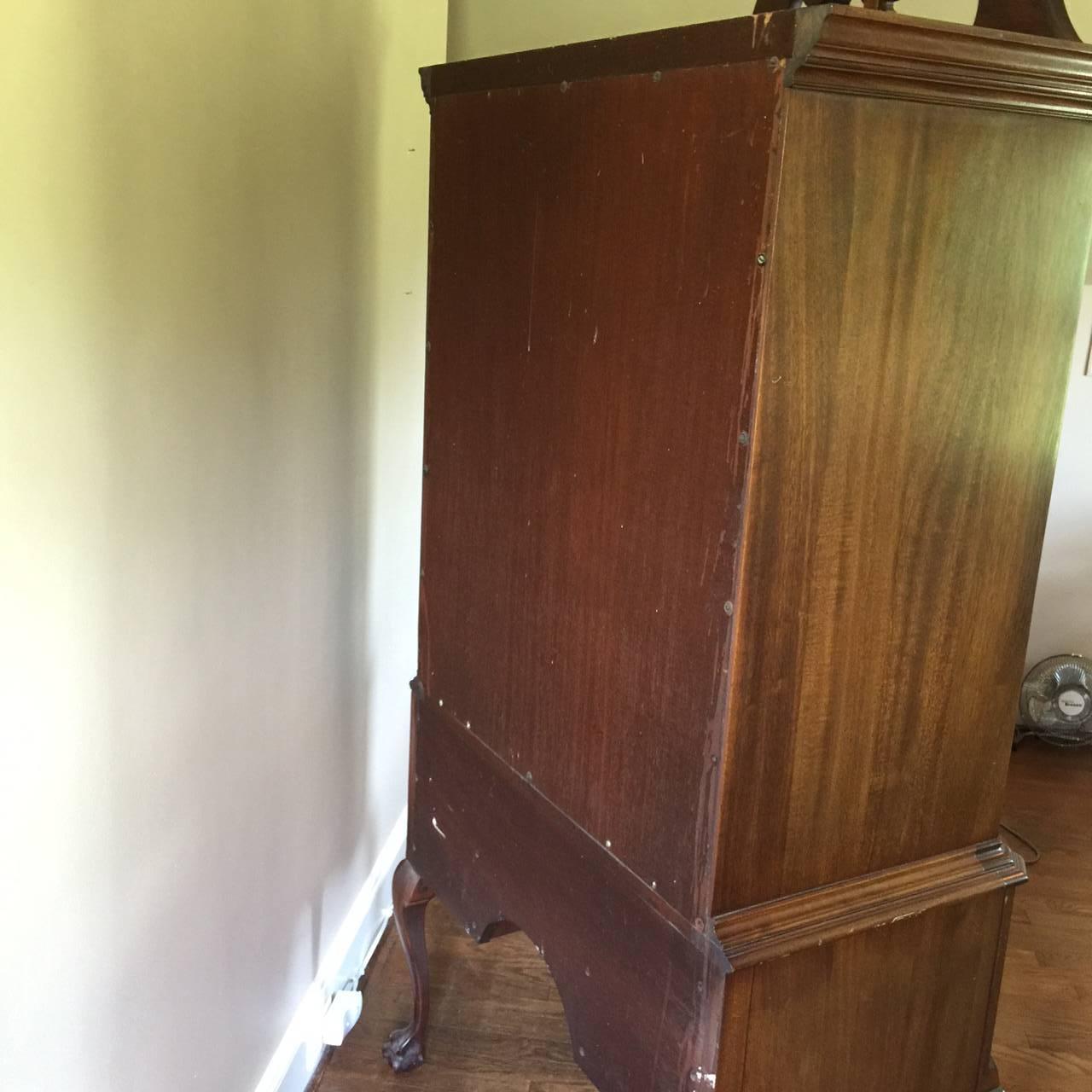 Regal Chippendale Style Mahogany Highboy and Secretary 1