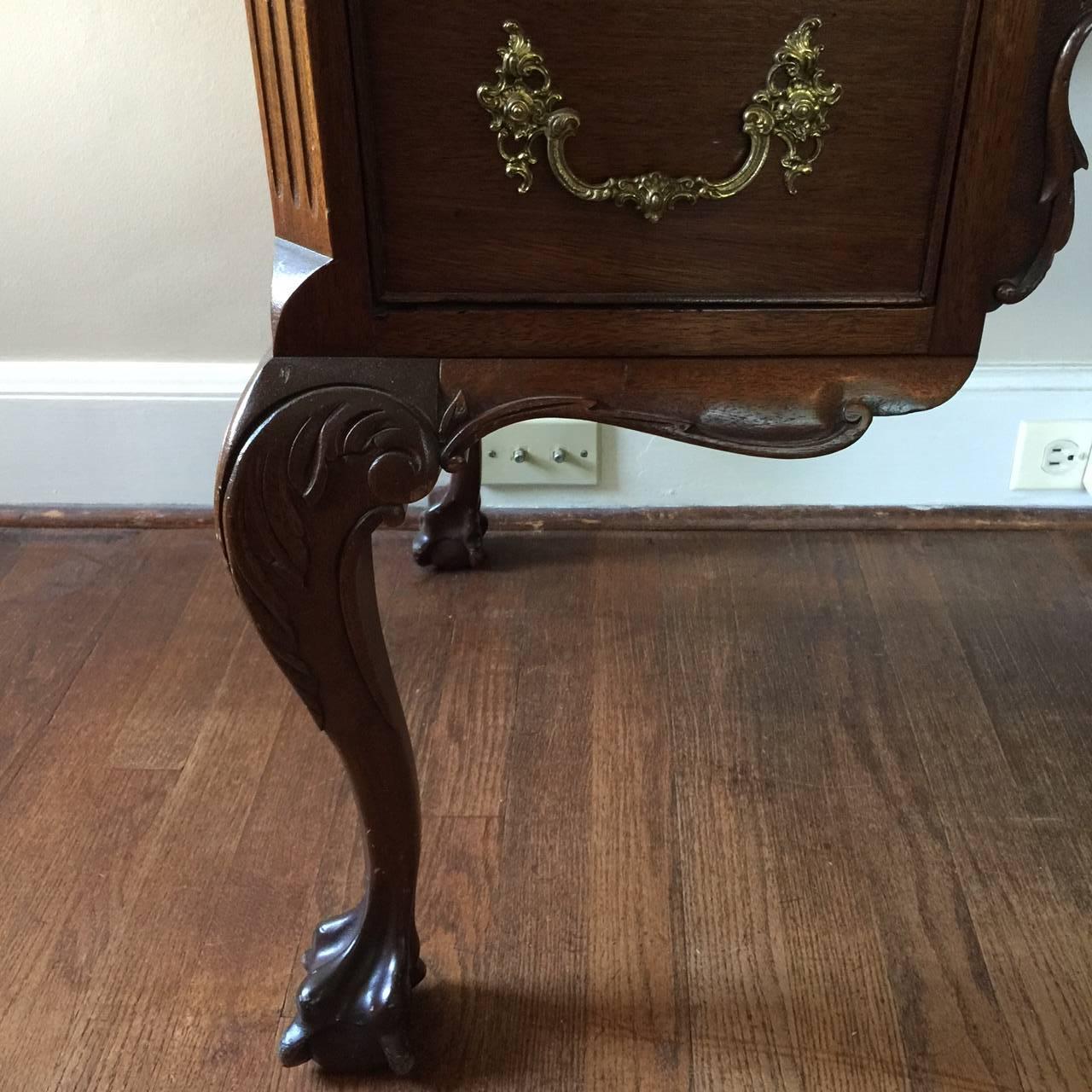 Regal Chippendale Style Mahogany Highboy and Secretary 2