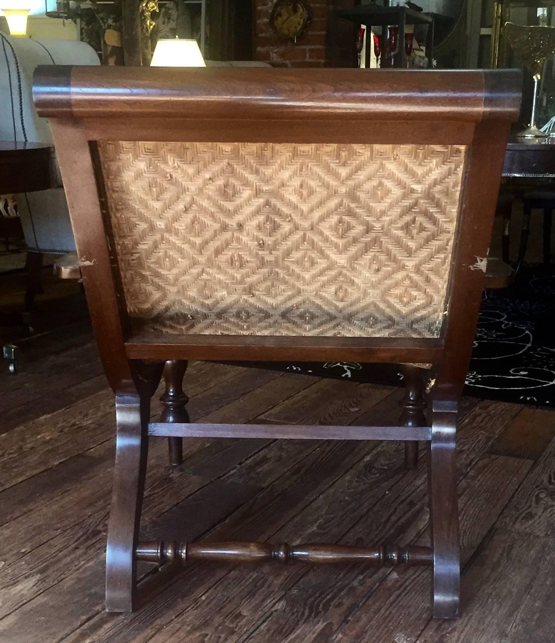 Striking Anglo Indian Plantation Chair 1