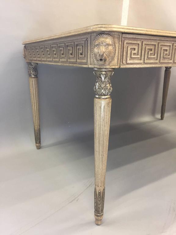 Fabulous Marge Carson Greek Key Design Writing Desk At 1stdibs