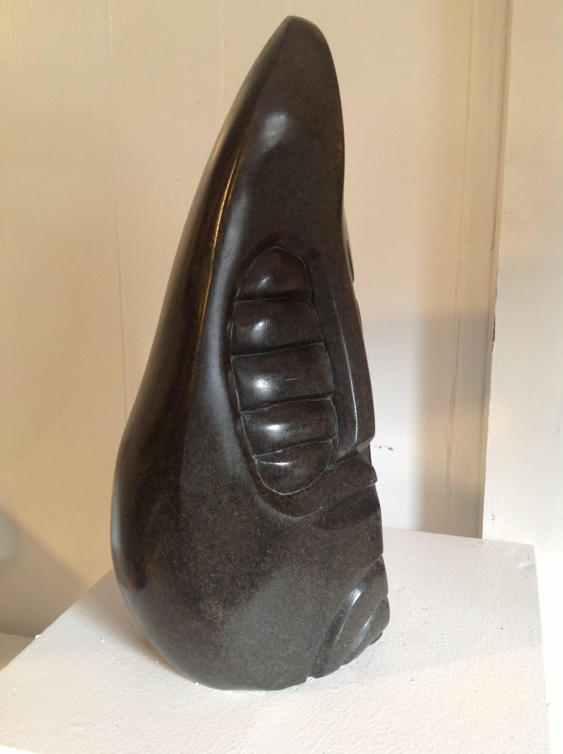 Zimbabwean African Shona Sculpture Titled 