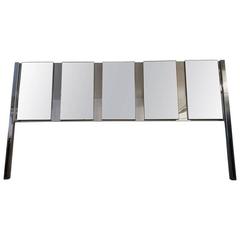Ello Mirrored and Chrome King Sized Headboard