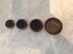 Wonderful Antique Brass and Steel Scale