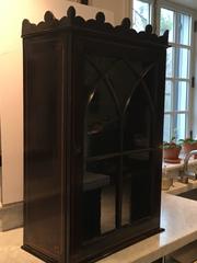 Charming Antique Mahogany Hanging Cupboard