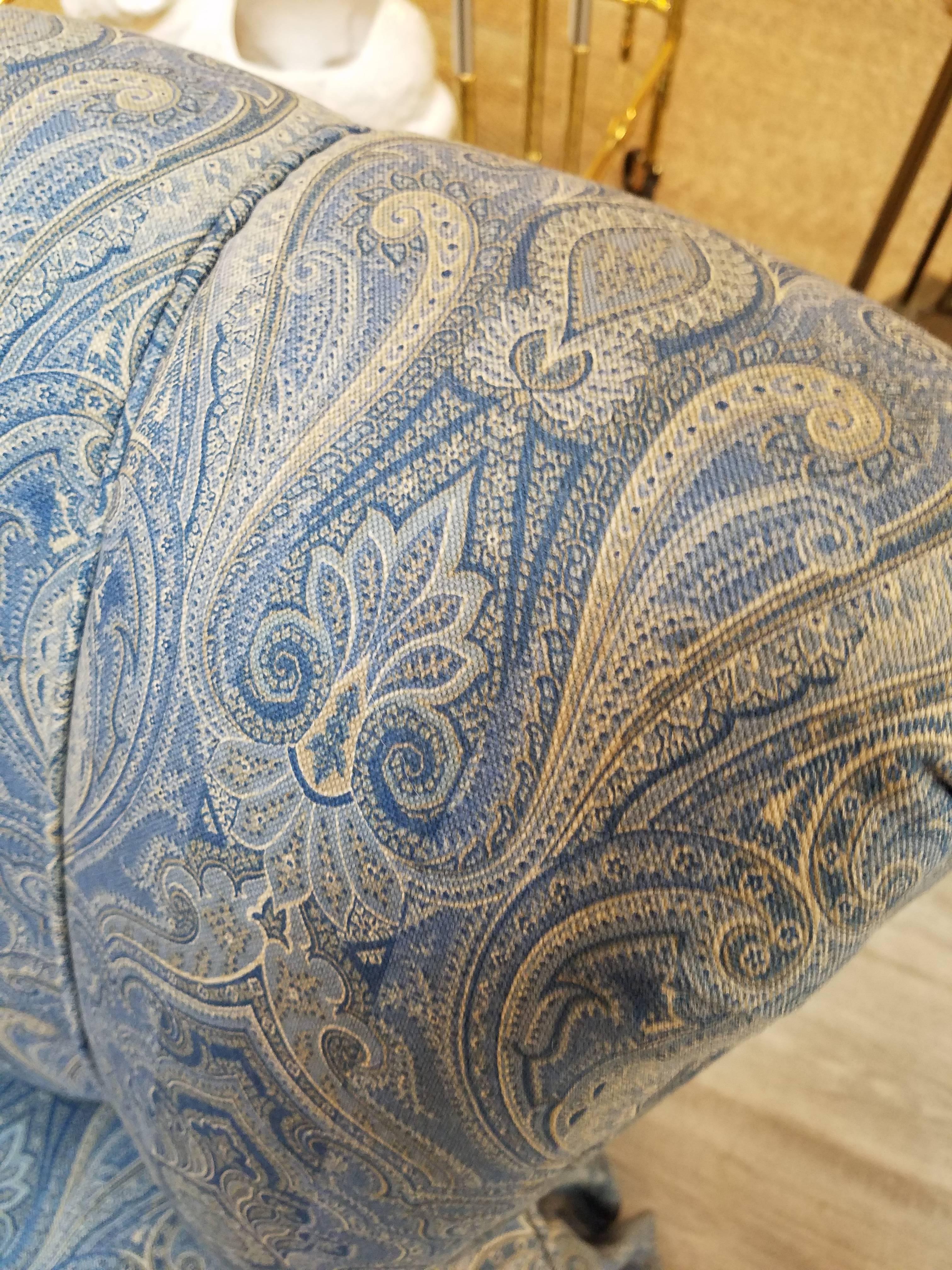 paisley upholstered chairs