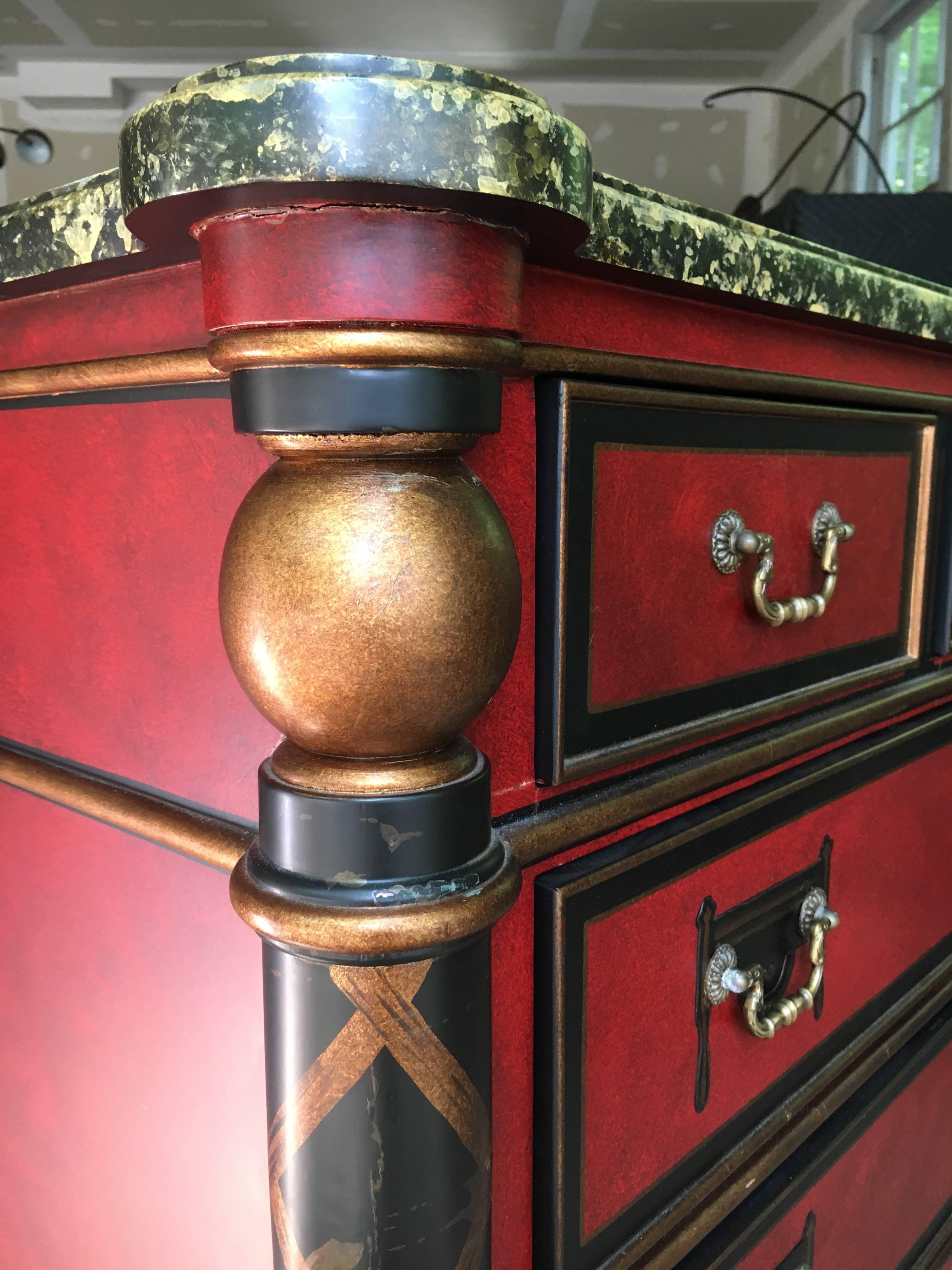 Stunning Regency Style Chest of Drawers by Chelsea House 4