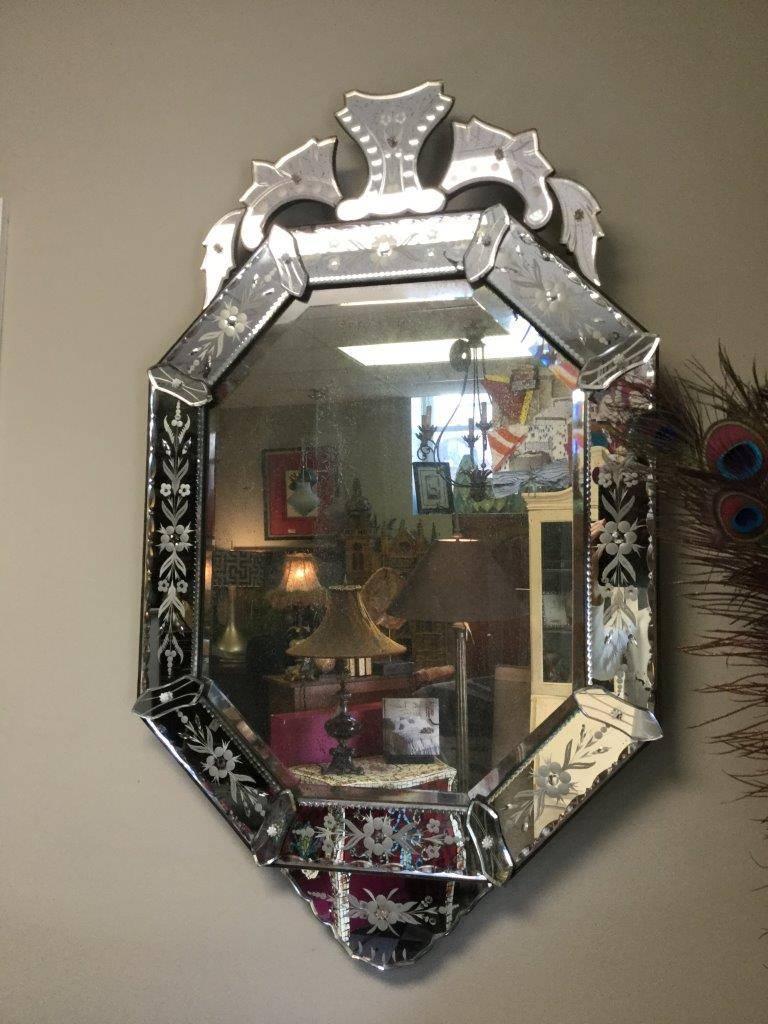 Impressive Antique Mirror For Sale at 1stDibs