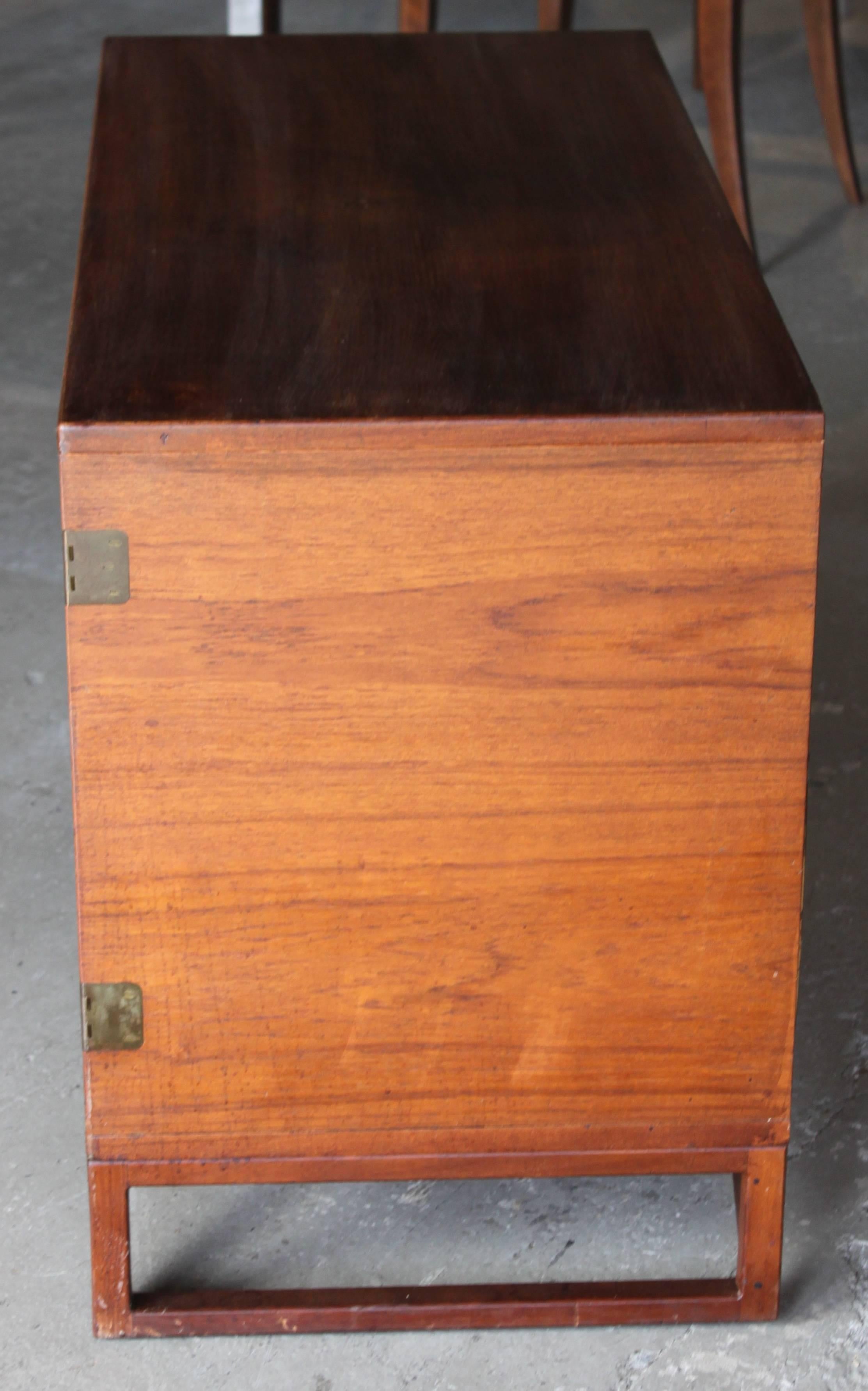 Danish Teak Cabinet by Svend Langkilde In Good Condition In Hudson, NY